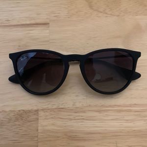 Matte Black Erika Ray-Ban Sunglasses